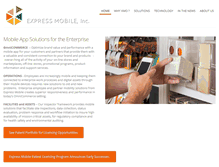 Tablet Screenshot of expressmo.com